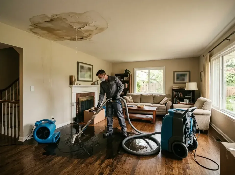 attic-pipe-burst-ceiling-drip-008 — frequently asked questions, Water Damage Restoration & Carpet Care in Reedley, CA